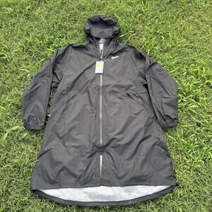 Nike x NOCTA Drake Rain Jacket Swarovski Black Women Sz S New DR2678-010